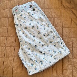 Vintage Floral Patchwork Cottagecore Retro 90s/Y2k Shortalls Overalls